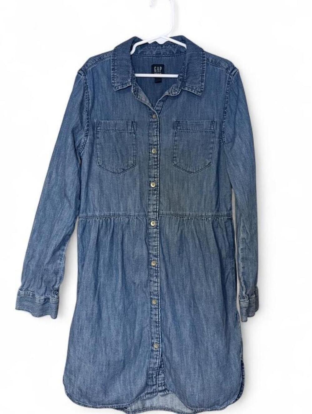 Denim Dress Girls 10